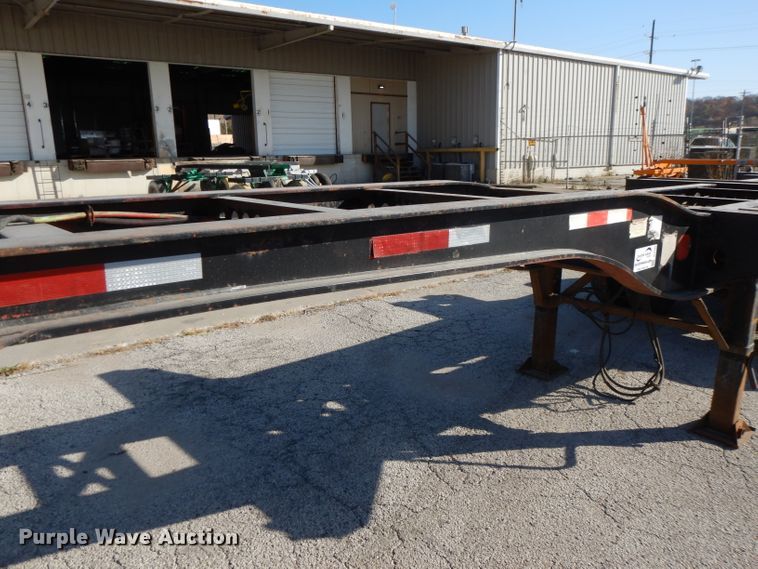 image for item DH3463 2001 Pratt GN2040E7 container trailer