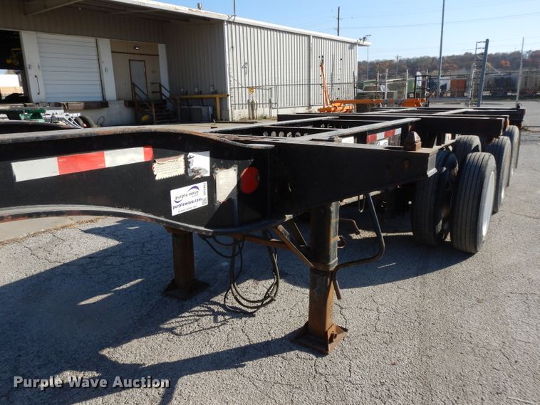 image for item DH3463 2001 Pratt GN2040E7 container trailer