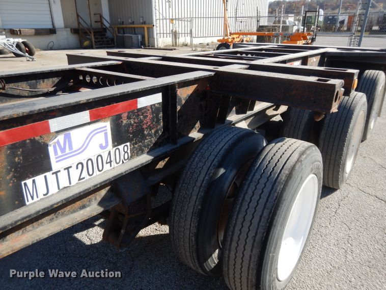 image for item DH3463 2001 Pratt GN2040E7 container trailer