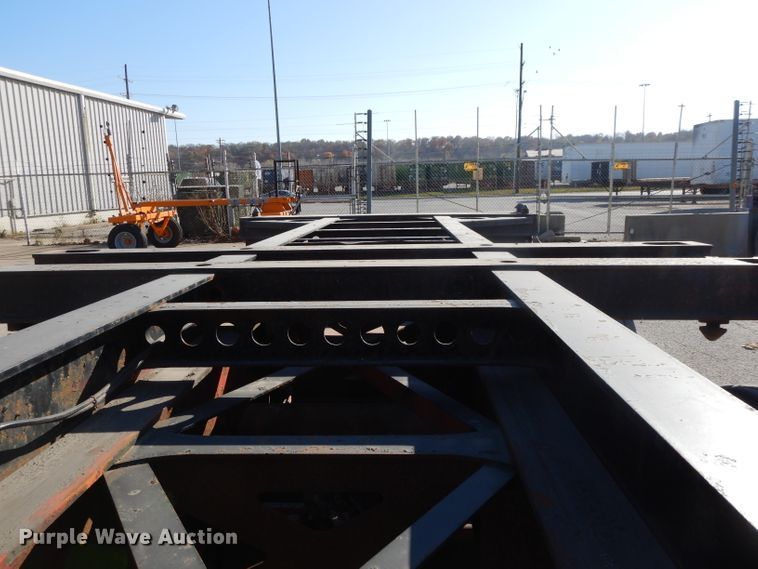 image for item DH3463 2001 Pratt GN2040E7 container trailer