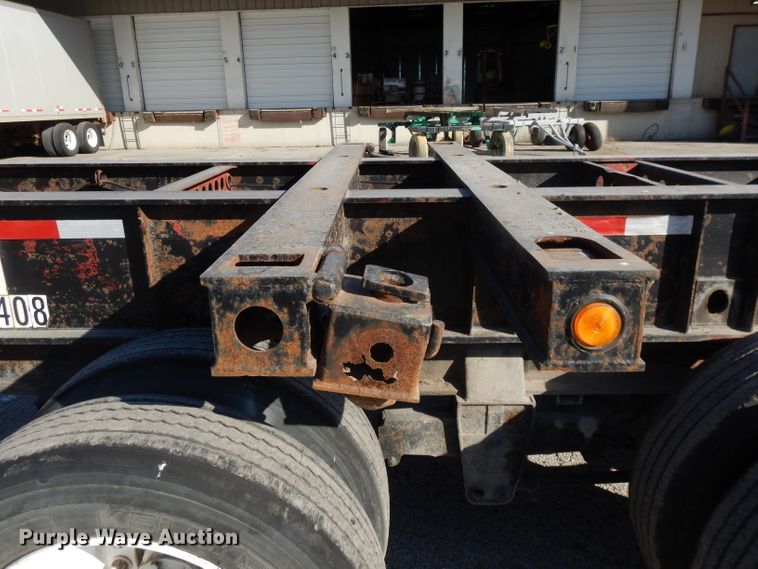image for item DH3463 2001 Pratt GN2040E7 container trailer