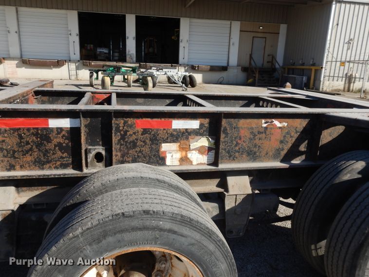 image for item DH3463 2001 Pratt GN2040E7 container trailer