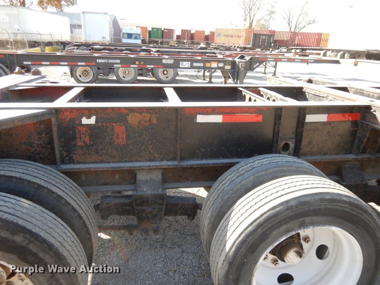 image for item DH3463 2001 Pratt GN2040E7 container trailer