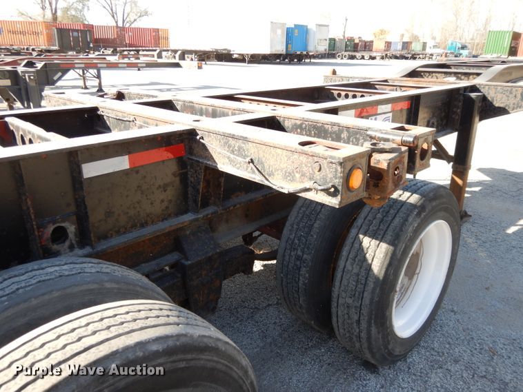 image for item DH3463 2001 Pratt GN2040E7 container trailer