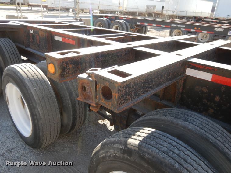 image for item DH3463 2001 Pratt GN2040E7 container trailer