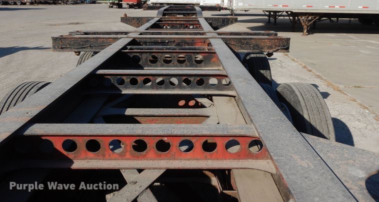 image for item DH3463 2001 Pratt GN2040E7 container trailer