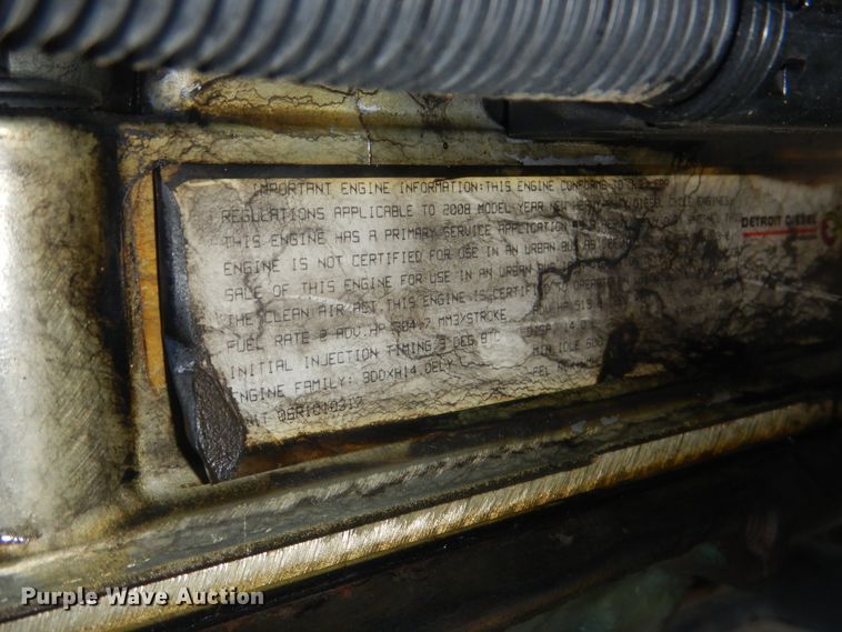 image for item DI0488 2009 Western Star 4900SA  truck cab and chassis