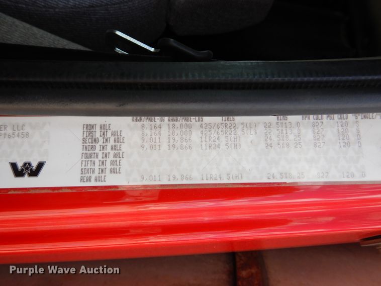 image for item DI0489 2007 Western Star 4900FA  truck cab and chassis