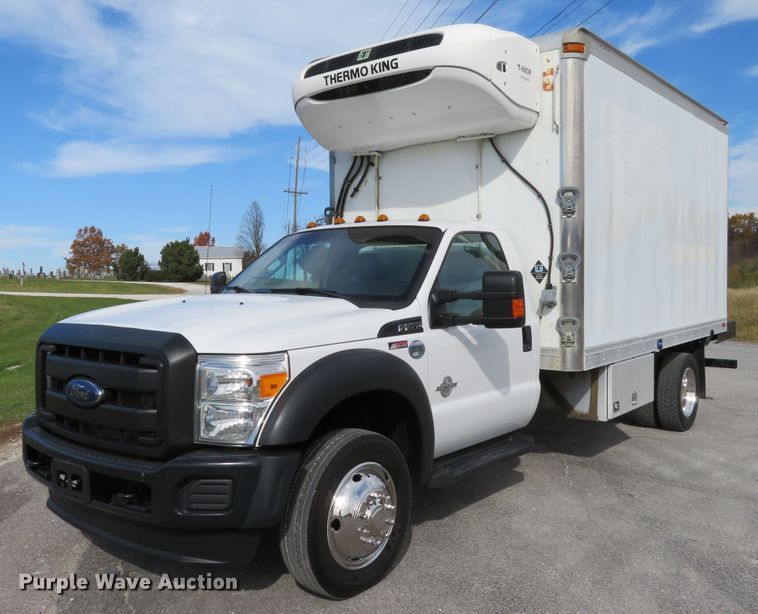 image for item DI3837 2015 Ford F550 Super Duty XL  refrigerated truck