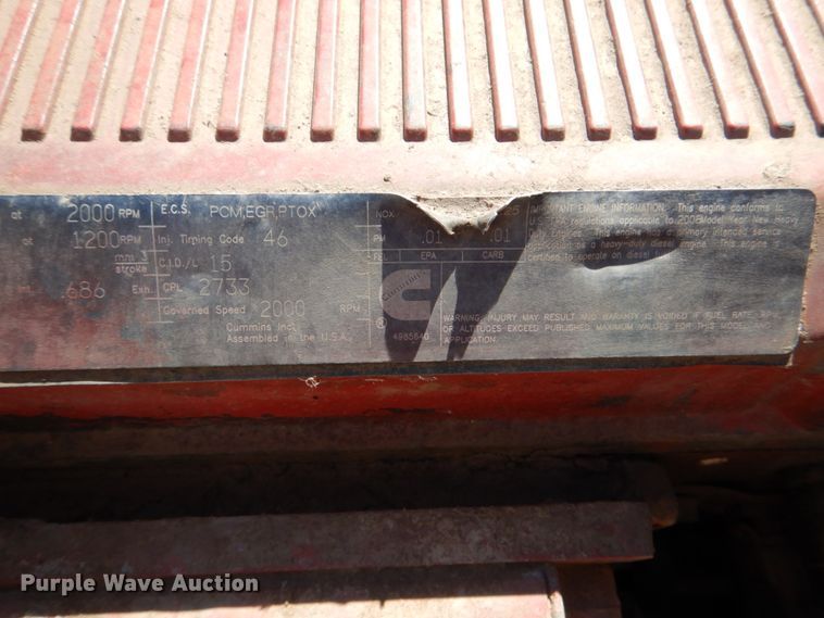 image for item DJ0753 2010 Peterbilt 387  semi truck