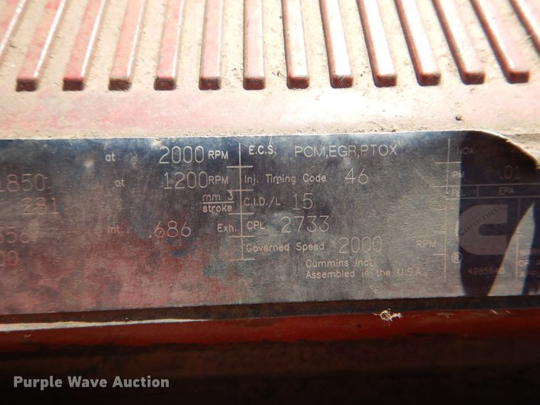 image for item DJ0753 2010 Peterbilt 387  semi truck