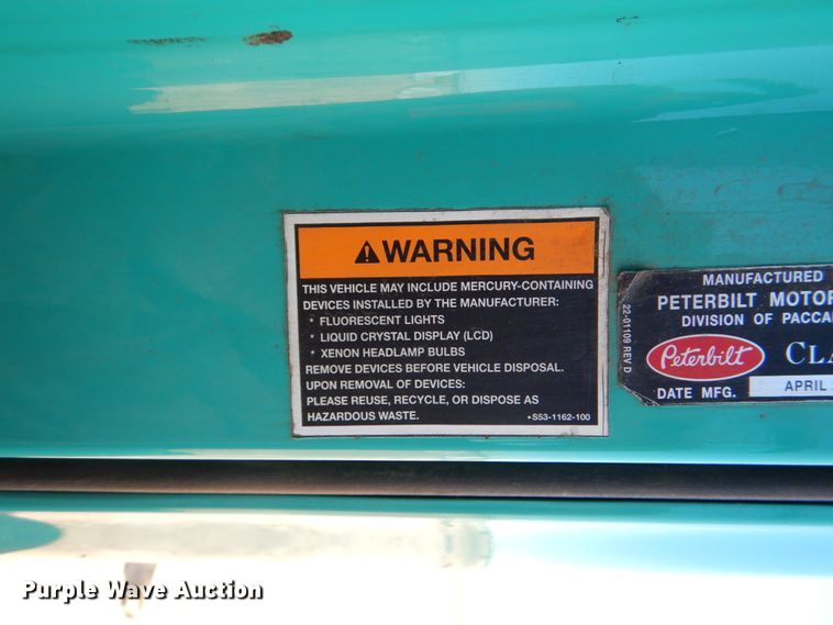 image for item DJ0753 2010 Peterbilt 387  semi truck