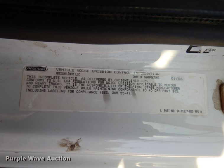 image for item DJ6683 2006 Freightliner Business Class M2  dump truck