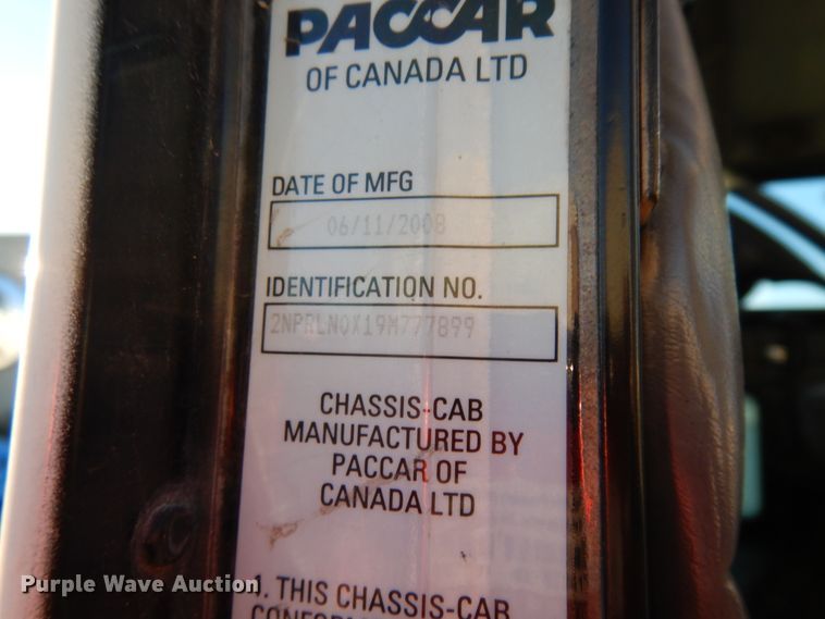 image for item DJ6688 2009 Peterbilt 340  dump truck