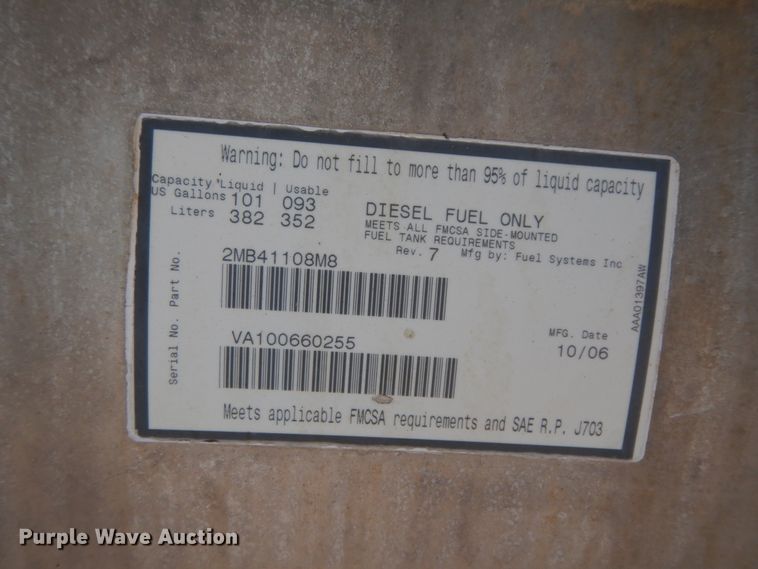 image for item DJ6719 2007 Mack CXN  semi truck