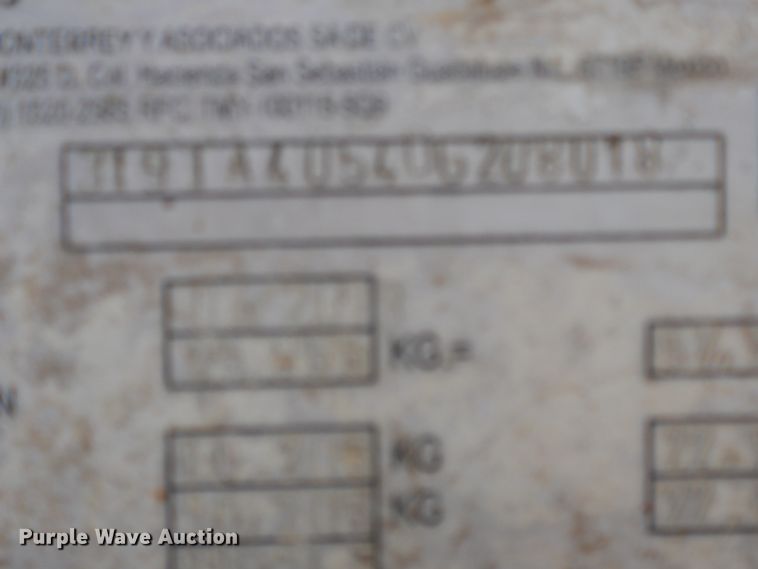 image for item DJ6723 2013 Grand King vacuum trailer