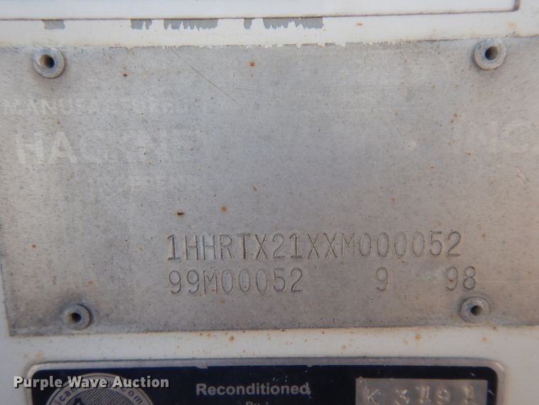 image for item EY9051 1999 Hackney beverage trailer