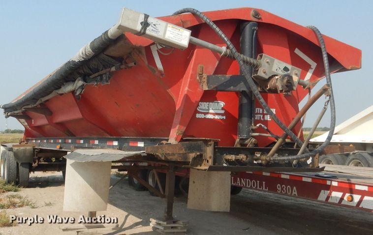 image for item FA9430 2003 Side Dump Industries side dump trailer