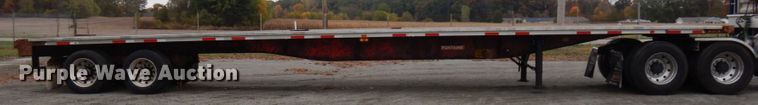image for item HD9107 2006 Fontaine flatbed trailer