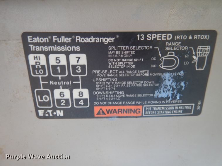 image for item HS9418 1988 GMC Brigadier  semi truck