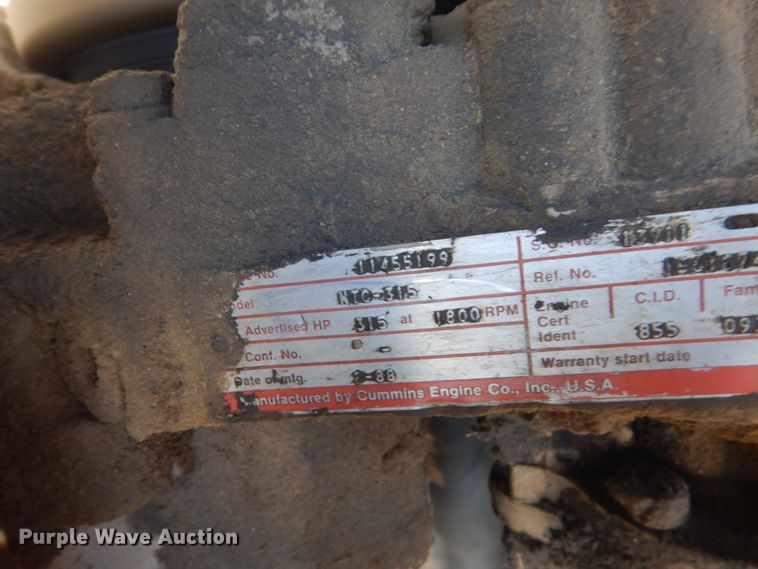 image for item HS9418 1988 GMC Brigadier  semi truck