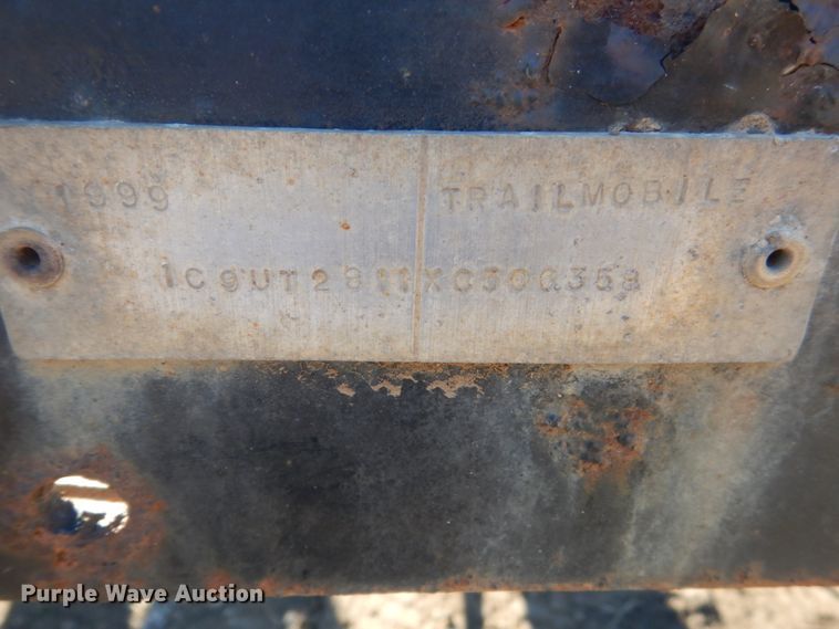 image for item HS9444 1999 Trailmobile pole trailer