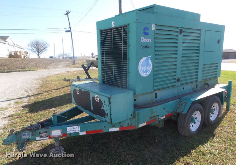 image for item DF0956 1999 Onan 250DQAB-501  generator