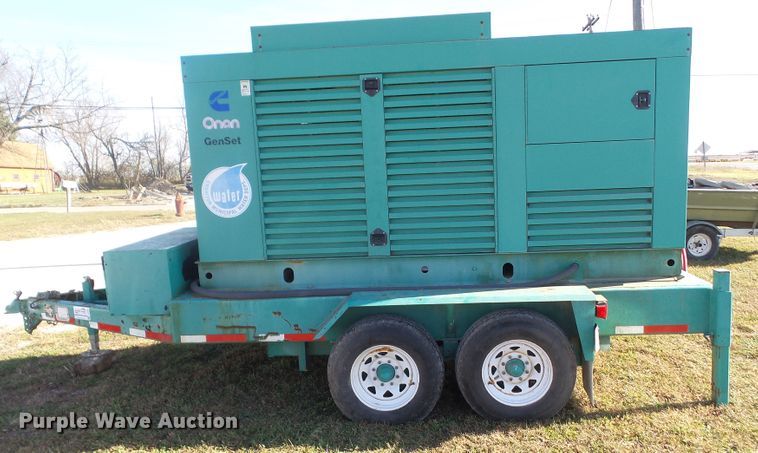 image for item DF0956 1999 Onan 250DQAB-501  generator