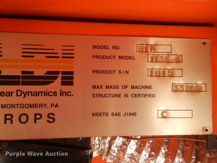 image for item DF6727 1992 Ford Cargo 7000  paint striper truck