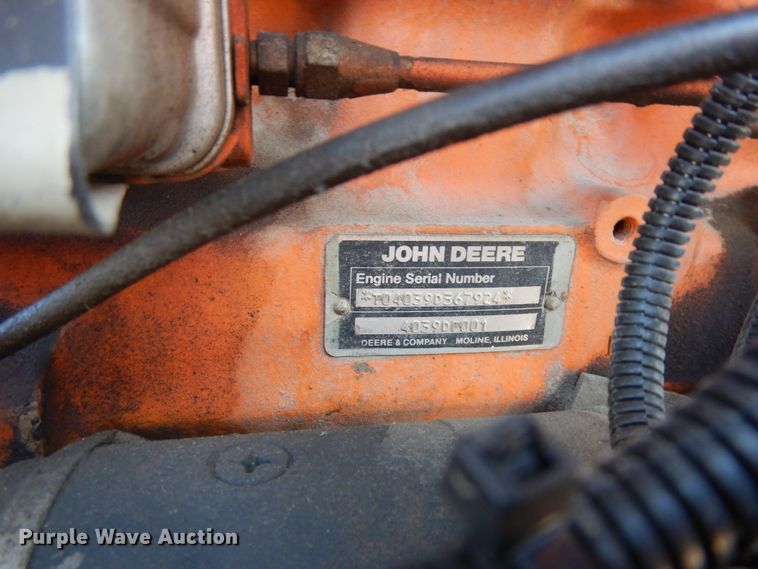 image for item DF6727 1992 Ford Cargo 7000  paint striper truck