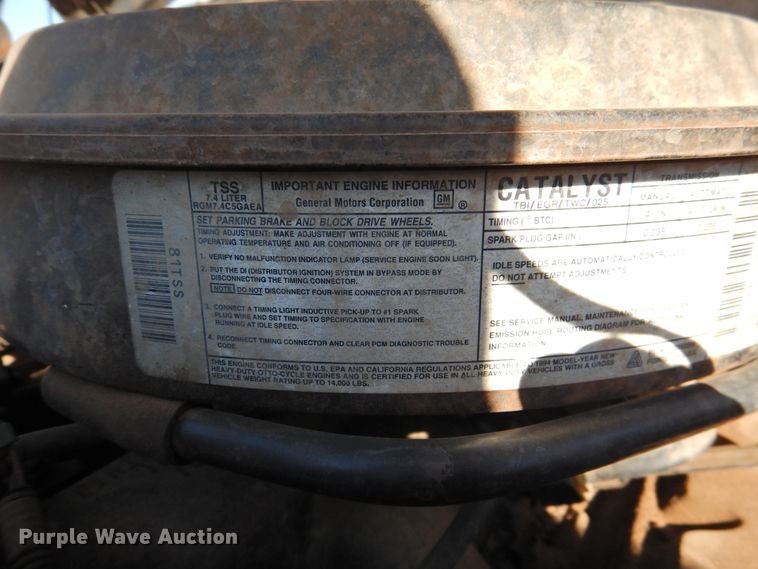 image for item DG1478 1994 Chevrolet 2500  utility bed pickup truck