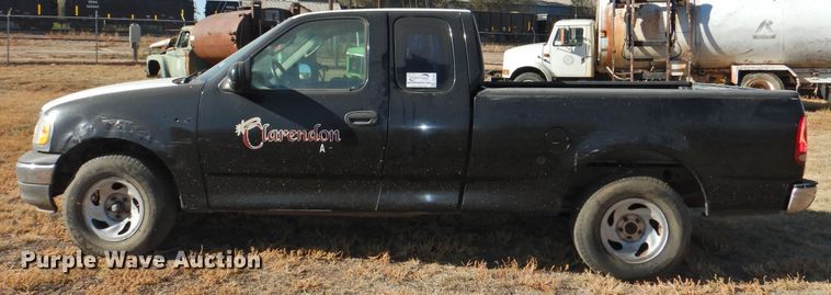 image for item DG1480 2002 Ford F150  SuperCab pickup truck