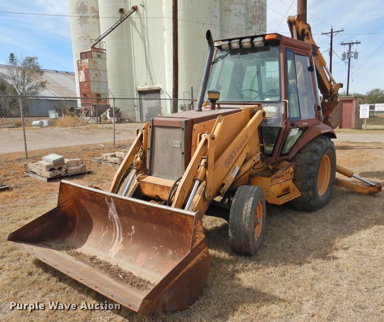 image for item DG1487 Case 580 Super K  backhoe
