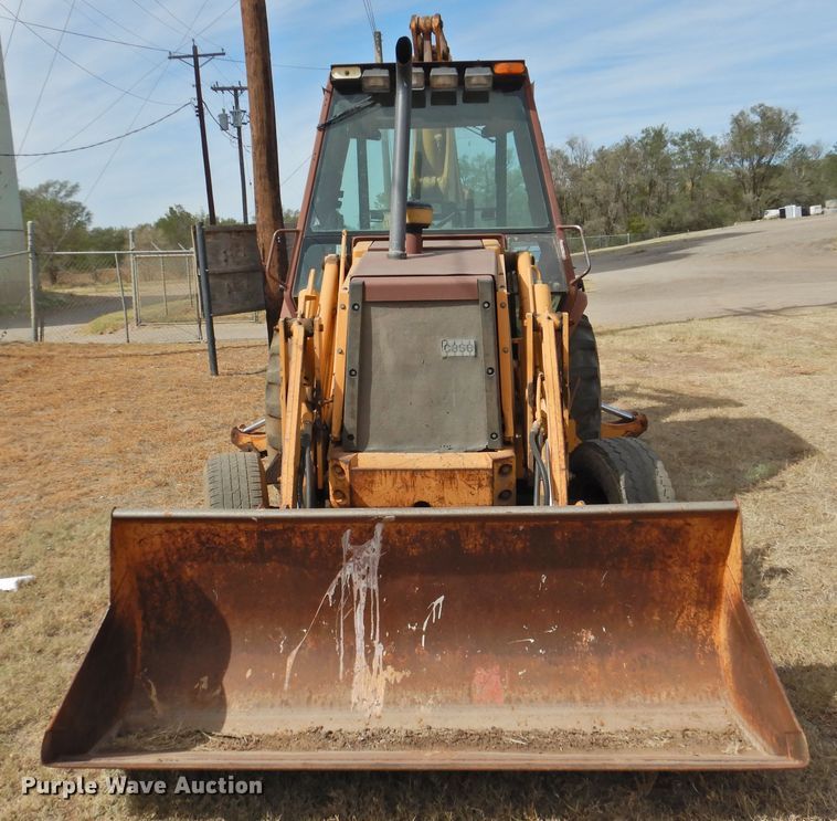image for item DG1487 Case 580 Super K  backhoe