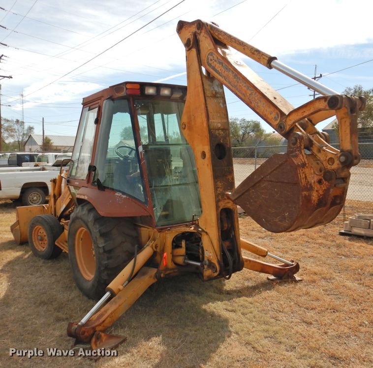 image for item DG1487 Case 580 Super K  backhoe