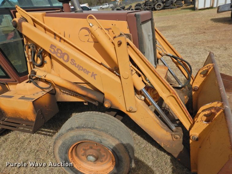 image for item DG1487 Case 580 Super K  backhoe