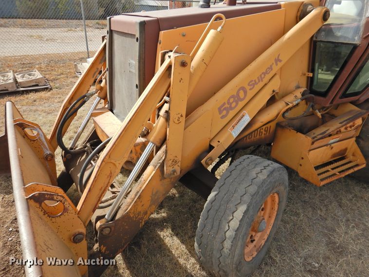 image for item DG1487 Case 580 Super K  backhoe