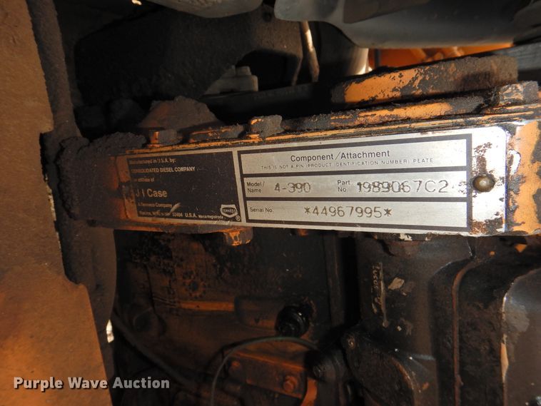 image for item DG1487 Case 580 Super K  backhoe