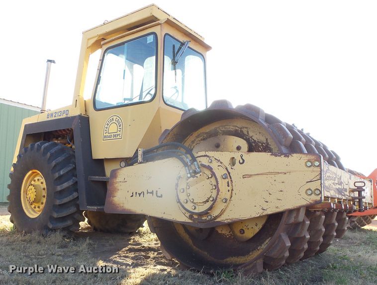 image for item DG8377 1987 Bomag BW213PD  vibratory single drum roller