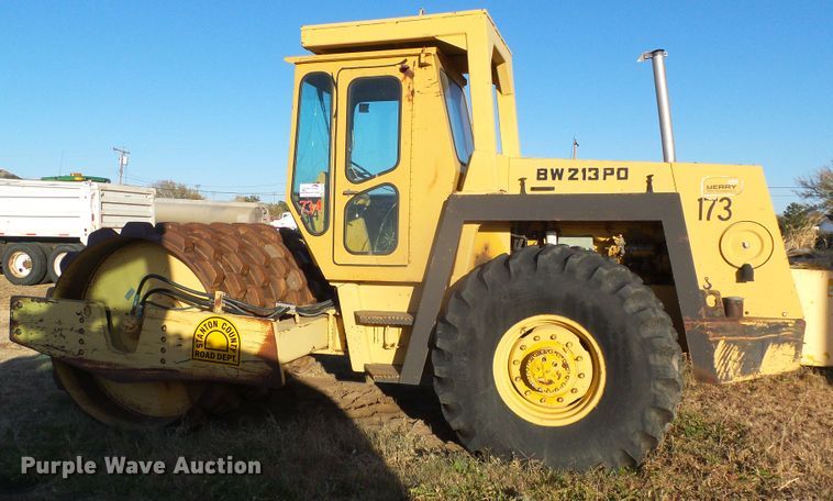 image for item DG8377 1987 Bomag BW213PD  vibratory single drum roller