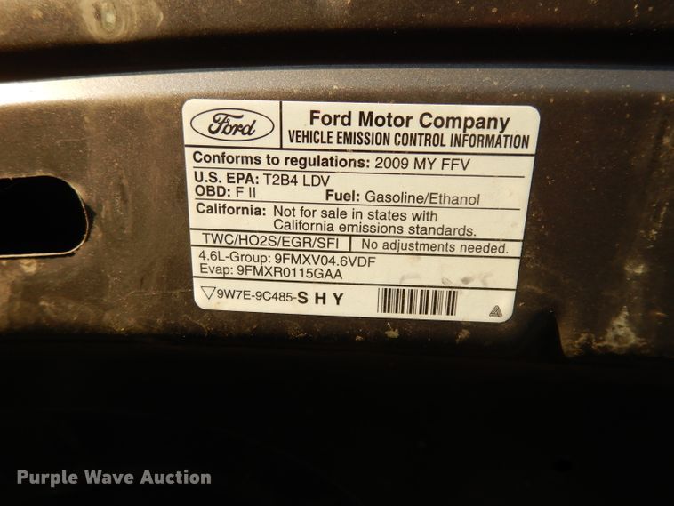 image for item DH3327 2009 Ford Crown Victoria Police Interceptor