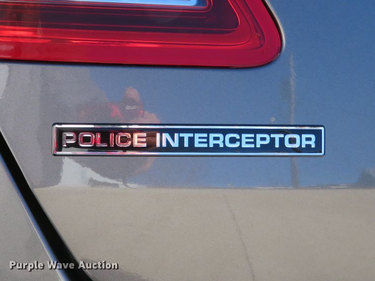 image for item DI3899 2015 Ford Taurus Police Interceptor