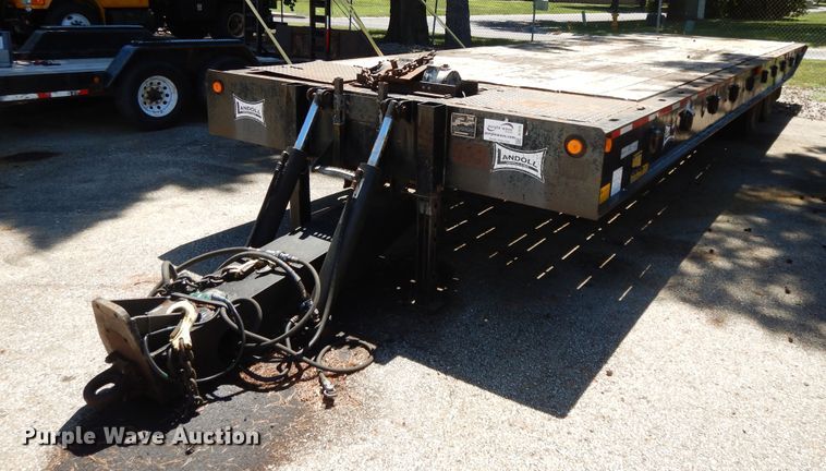 image for item DI7518 1997 Landoll tilt deck equipment trailer