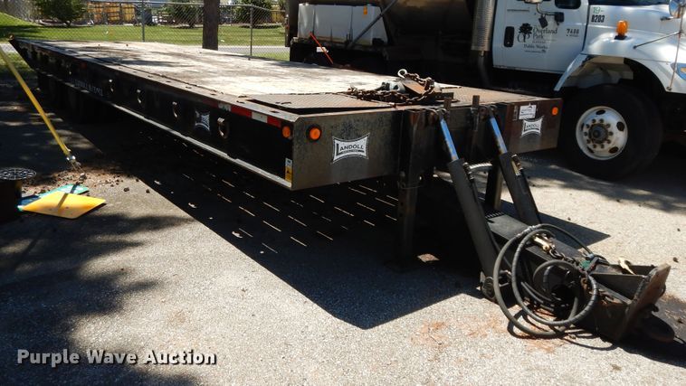 image for item DI7518 1997 Landoll tilt deck equipment trailer