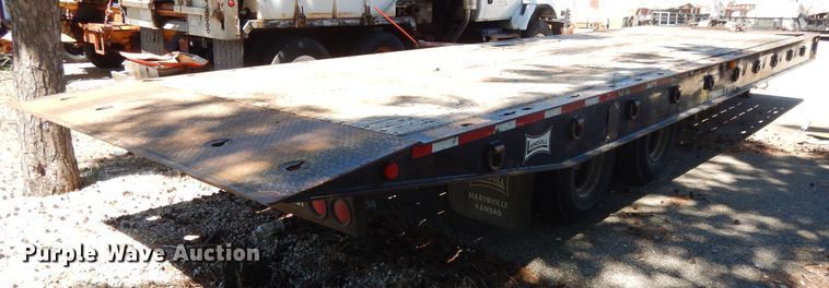 image for item DI7518 1997 Landoll tilt deck equipment trailer