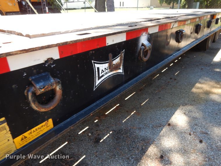 image for item DI7518 1997 Landoll tilt deck equipment trailer