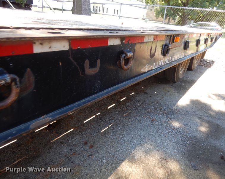 image for item DI7518 1997 Landoll tilt deck equipment trailer
