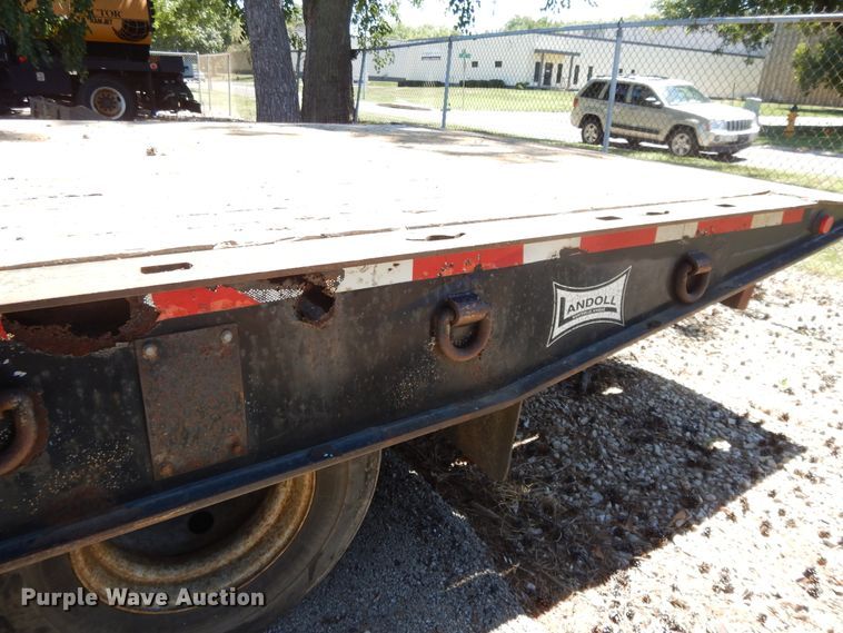 image for item DI7518 1997 Landoll tilt deck equipment trailer