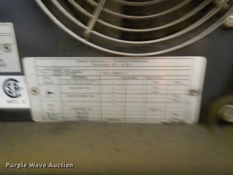 image for item DI8021 2004 Esab PGMKR Plus VISLEFX cutting system