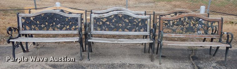 image for item DI8023 (6) wood benches